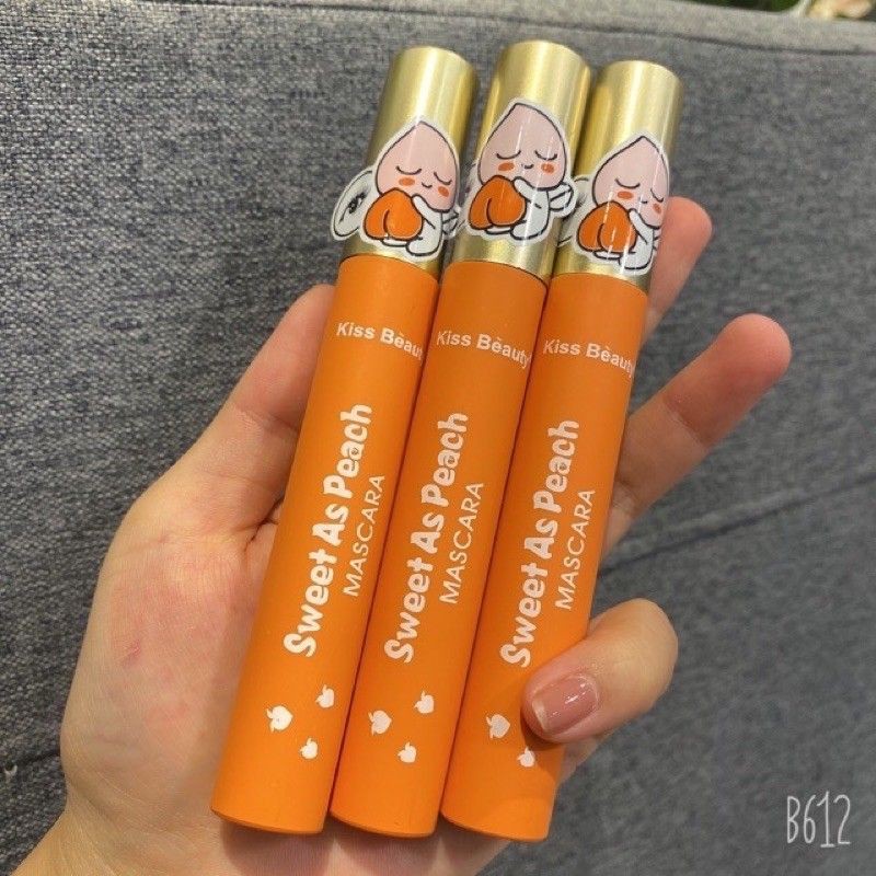 Mascara làm dày và dài mi hương đào kiss beauty