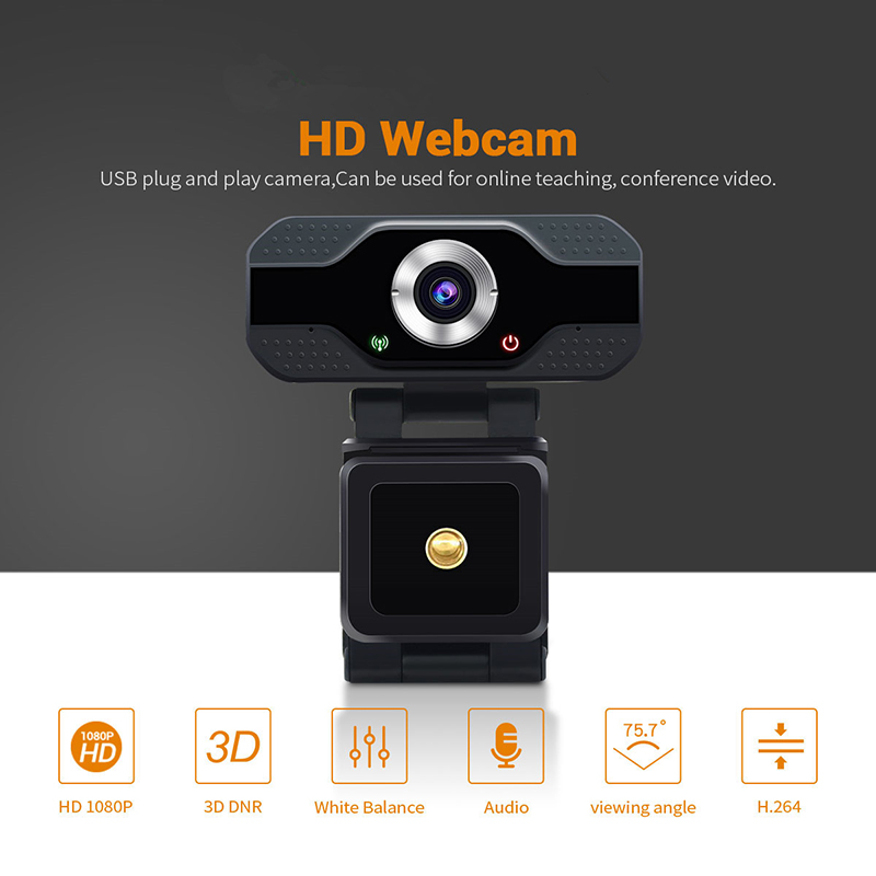 Webcam 1080p Hd Dùng Cho Các Hoạt Động Họp Hội Nghị