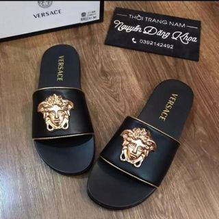 Dép lê da nam vê sạc