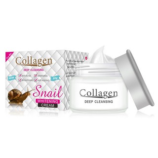 Dưỡng Trắng Da Bổ Sung Collagen Snail Whitening 80g-Thái Lan