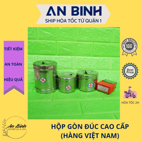 (Q1-HCM) Hộp Gòn Đúc Inox Medical Hàng Việt Nam Chất Lượng Cao