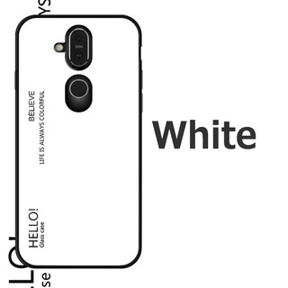 Ốp lưng điện thoại màu gradient dành cho Nokia 7.1/8.1