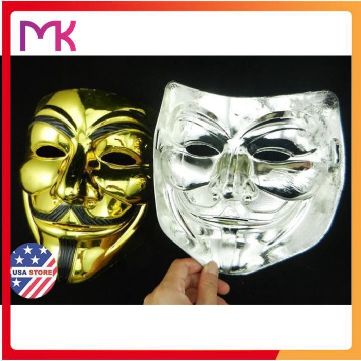 Mặt Nạ Mạ Bạc Vàng Hacker deli Bvăn