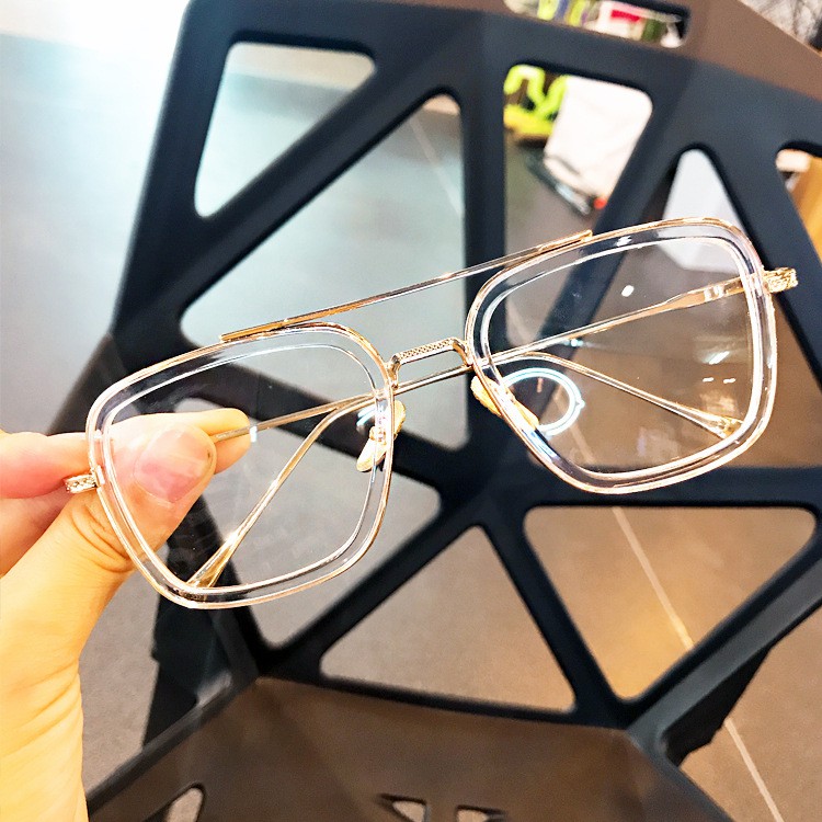 Sẵn Sàng Giao Hàng♥ Kính Mát TONY Stark Kiểu Dáng retro Thời Trang Cao Cấp Cho Nam/ Nữ