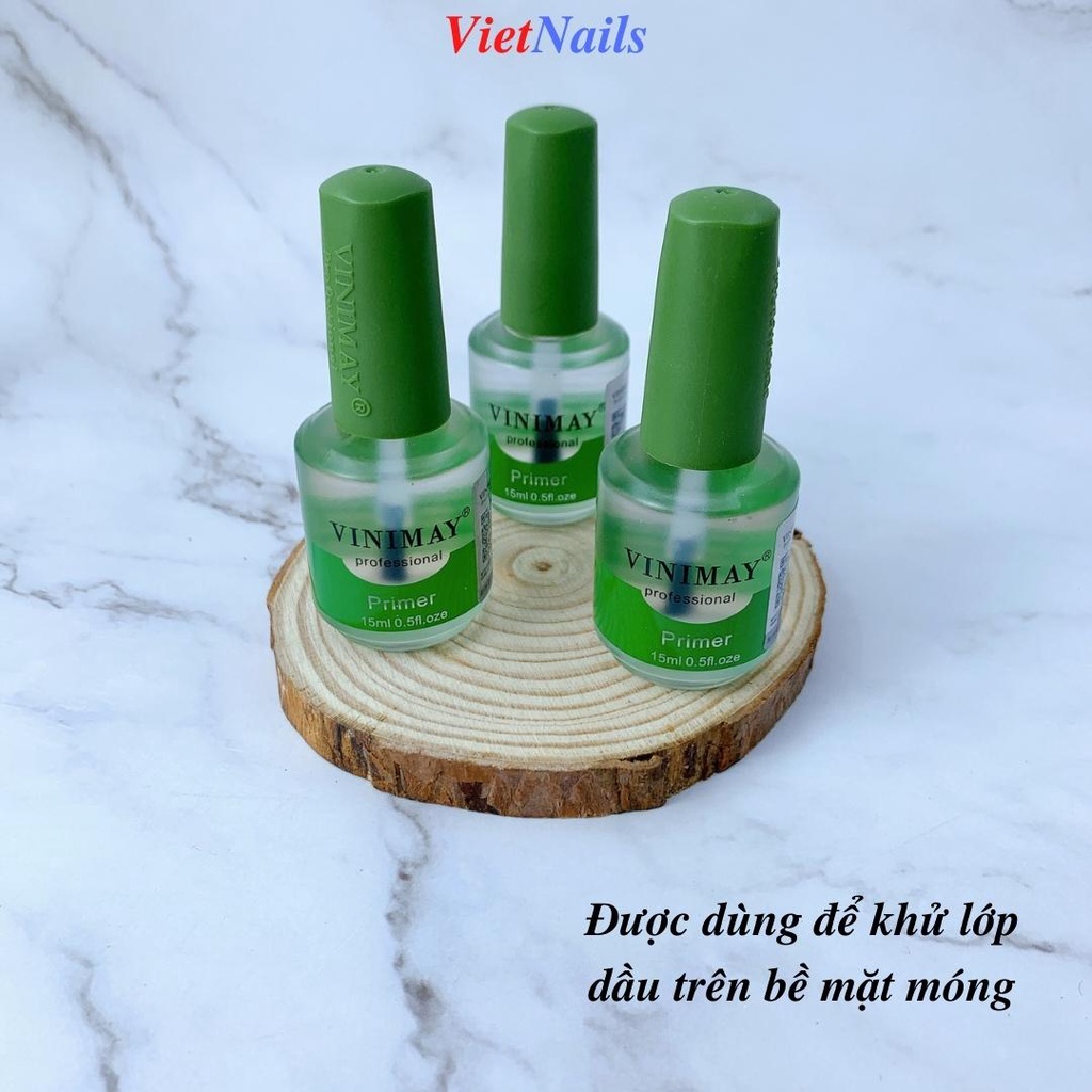 Kiềm Dầu Vinimay Giúp Sơn Gel Bám Lâu Dung Tích 15ml