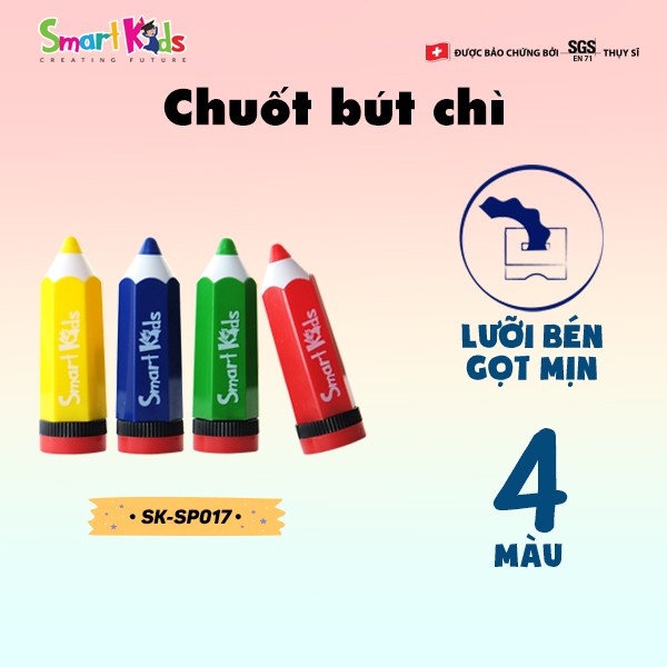 Gọt bút chì SP17, SMART KIDS Dành cho học sinh, sinh viên và nhân viên văn phòng. Thiết kế bền đẹp