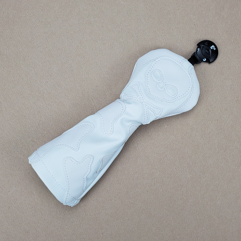 Chất Lượng Cao Màu Đen Đầu Lâu Cá Tính Bộ Câu Lạc Bộ Golf Head Cover Bảo Vệ Bóng Cap Đa Năng Golf Wood cover wYsb