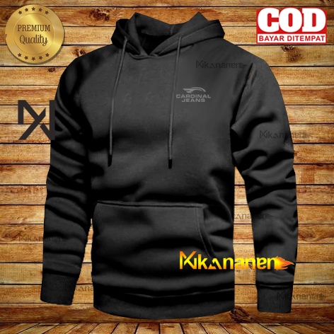 Áo Khoác Jean Có Mũ In Logo Distroal Cao Cấp Cho Nam Và Nữ