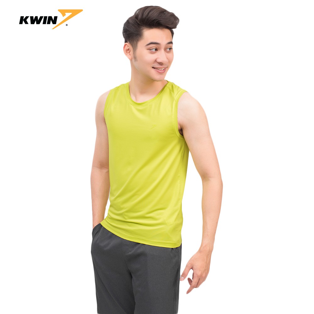 Áo tanktop nam Kwin phom dáng slim fit ôm vừa vặn màu sắc nam tính bề mặt vải độc đáo KTT006S9