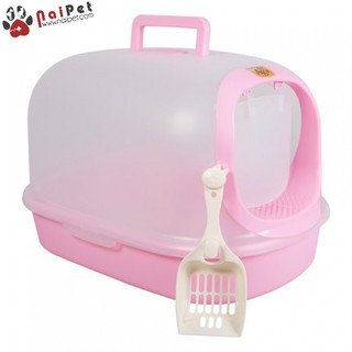 Nhà Vệ Sinh Hộp Vệ Sinh Đựng Cát Cho Mèo Ag+