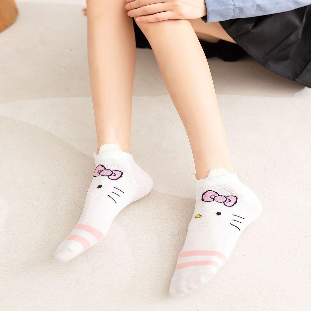 Vớ Cổ Ngắn In Họa Tiết Hoạt Hình Dễ Thương Phong Cách Hàn Quốc Thời Trang Thu Đông Cho Nữ VANES1