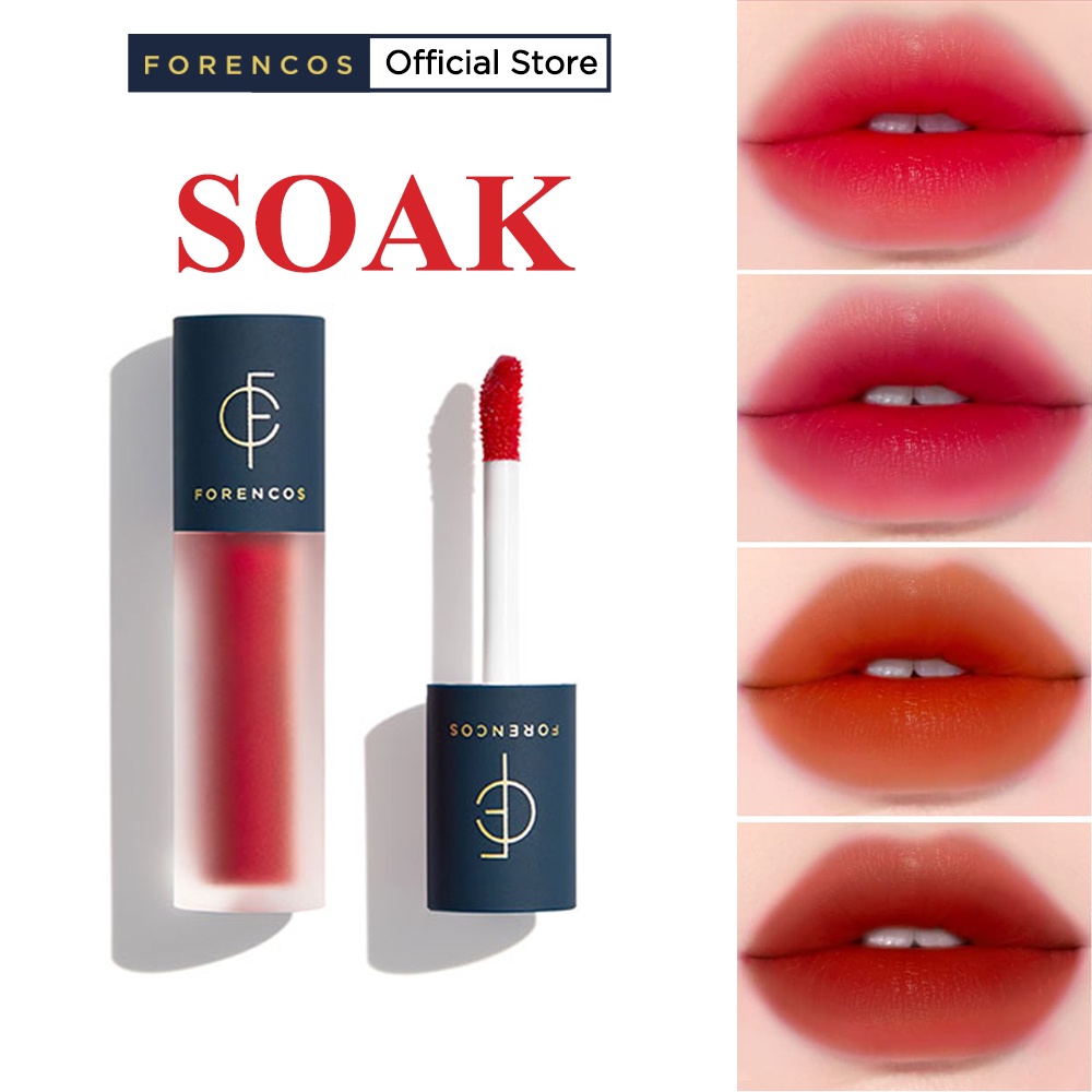 Son kem lì FORENCOS SOAK TATTOO TINT MINI 13 màu chính hãng Hàn Quốc