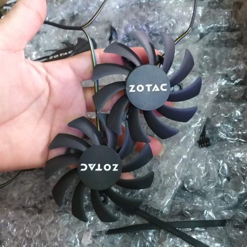 Cặp quạt  Fan Zotac Gtx 960 /Gtx 1060 3gb
