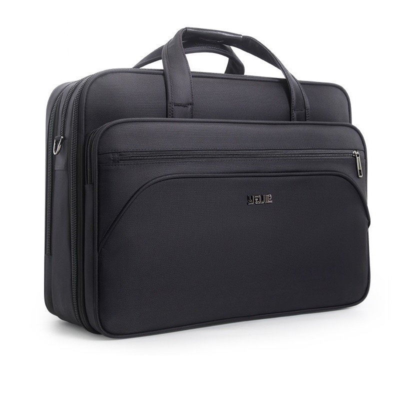 Túi xách cặp công sở đựng laptop 17inch YAJIE T07 mã 3246 size M,L,XL (Đen) | BigBuy360 - bigbuy360.vn