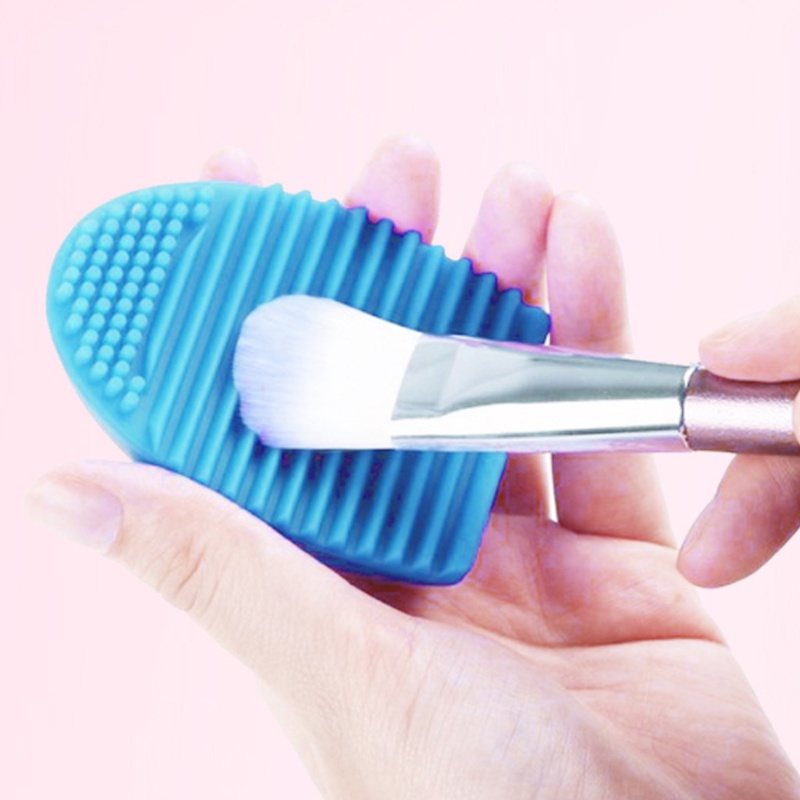 Bộ 3 Miếng Silicone Vệ Sinh Cọ Trang Điểm