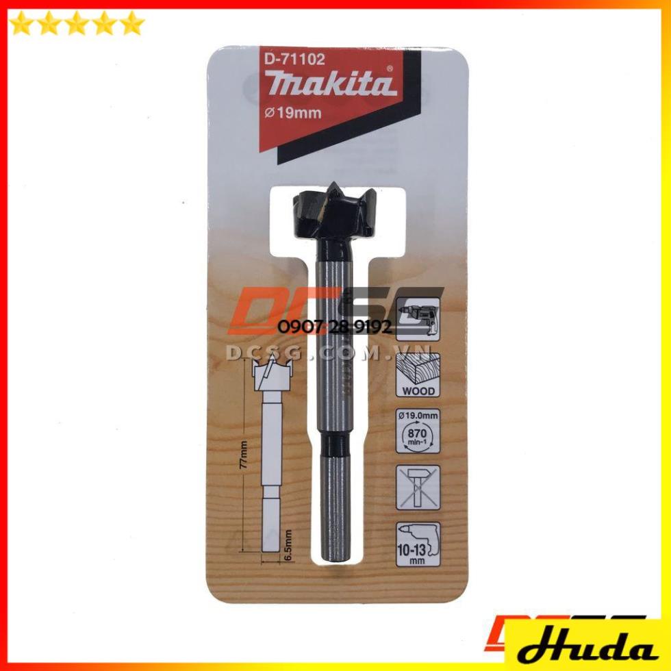 Mũi khoét gỗ chuôi tròn 15-35x77mm Makita | DCSG