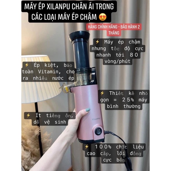 Máy ép chậm mini nhỏ gọn ,kiệt nước