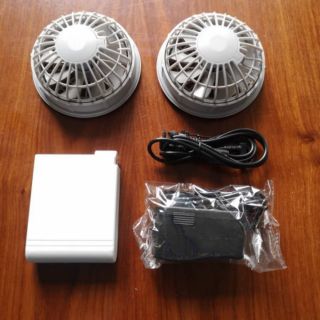 Quạt áo điều hoà (quạt lắp áo làm mát) pin 9600mha