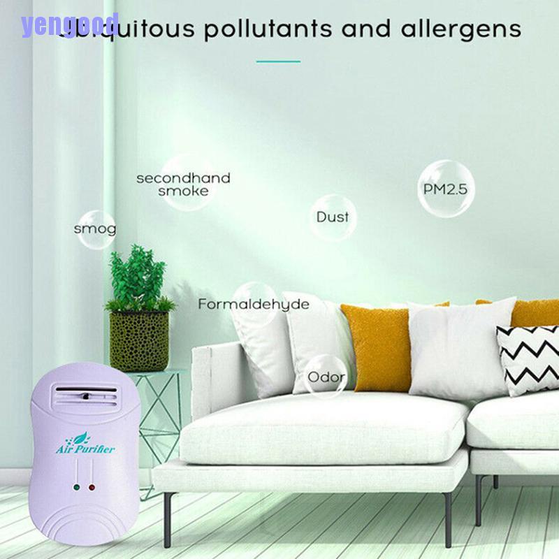 Máy Lọc Không Khí ion Âm Mini Loại Bỏ Mùi Hôi Tiện Lợi