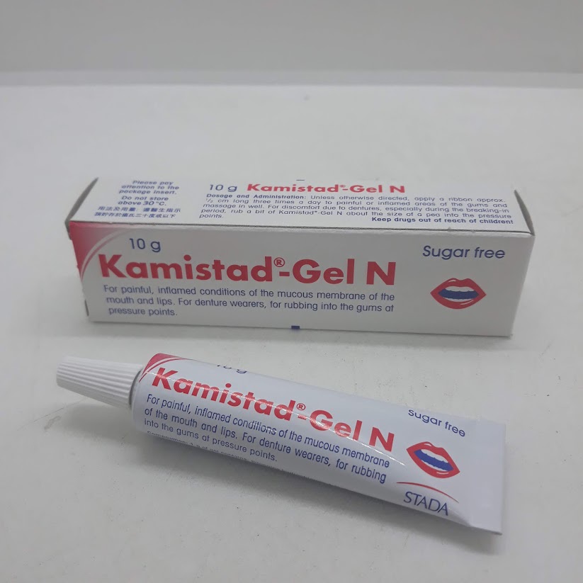 KEM ĐÁNH BAY NHIỆT MIỆNG KAMISTAD GEL 10G