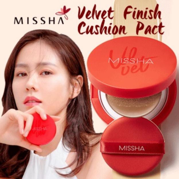 PHẤN NƯỚC / MISSHA / PHẤN NƯỚC MISSHA ĐỎ ĐỦ 2 TONE 21-23