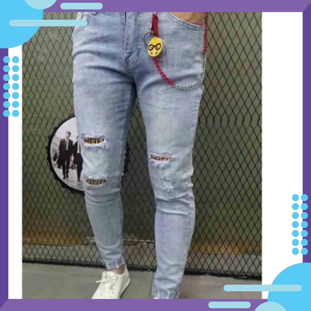 Quần Jean Nam Rách Hot Trend Năm 2020 QJNA001 GTX Store