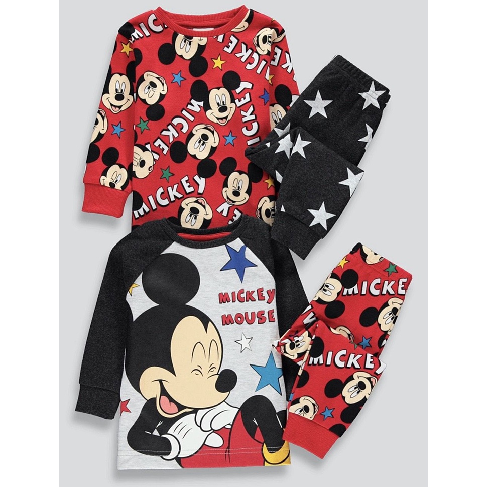 Set 2 bộ cotton Next Mickey