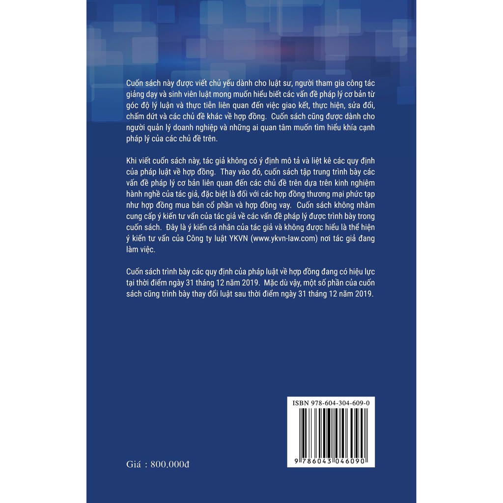 Sách - Pháp Luật Về Hợp Đồng : Các Vấn Đề Pháp Lý Cơ Bản | BigBuy360 - bigbuy360.vn