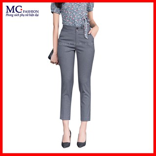 Quần tây nữ công sở dáng đẹp ống côn mc fashion q0279