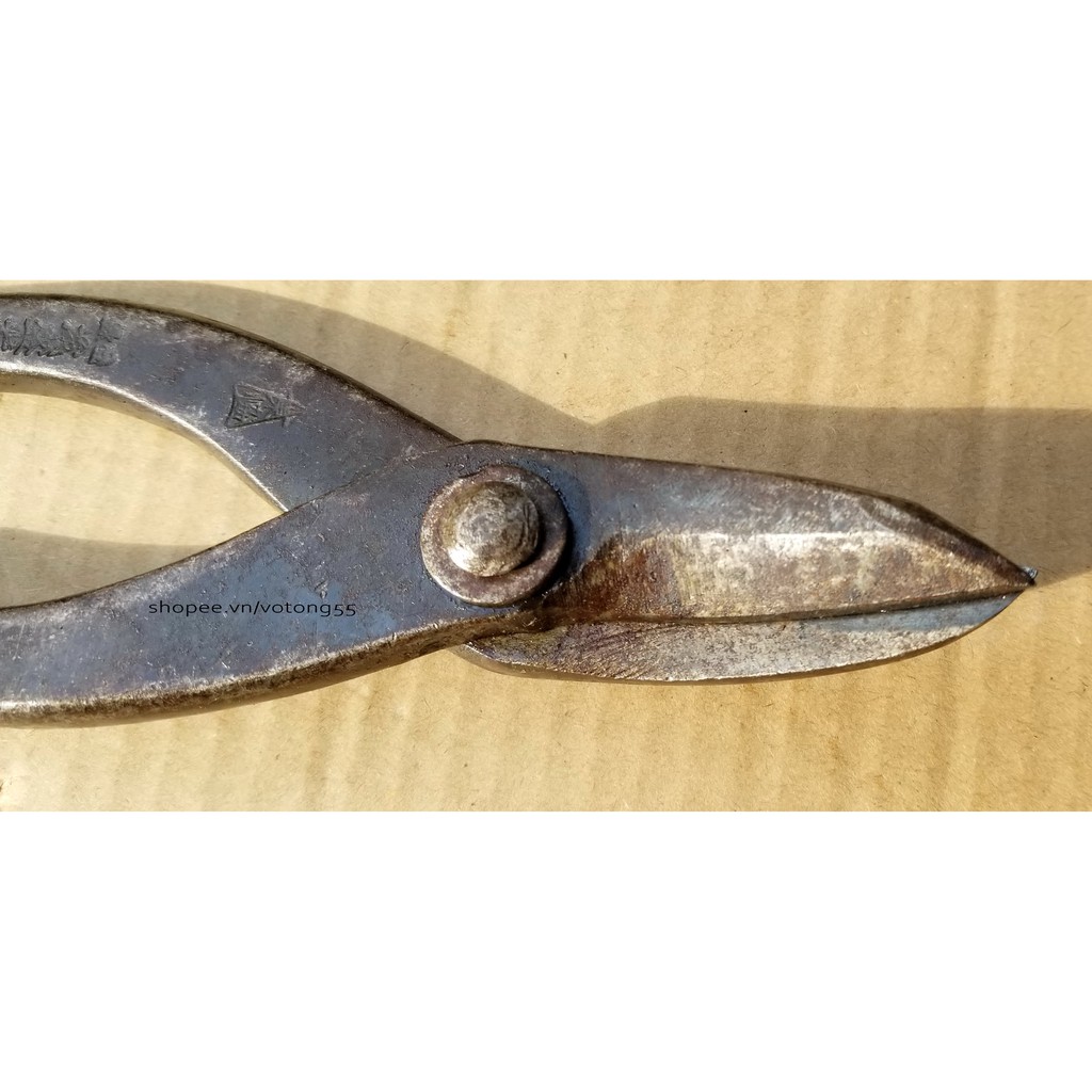 Kéo cắt tôn mũi cong dài 27cm hàng bãi Nhật