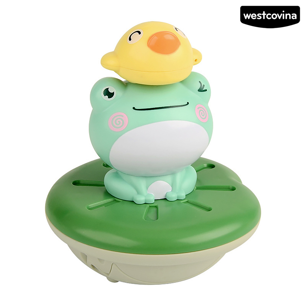 Phương Tây♋Đồ Chơi Xịt Nước Hình Chú Ếch Hoạt Hình Đáng Yêu Cho Bé Khi Tắm