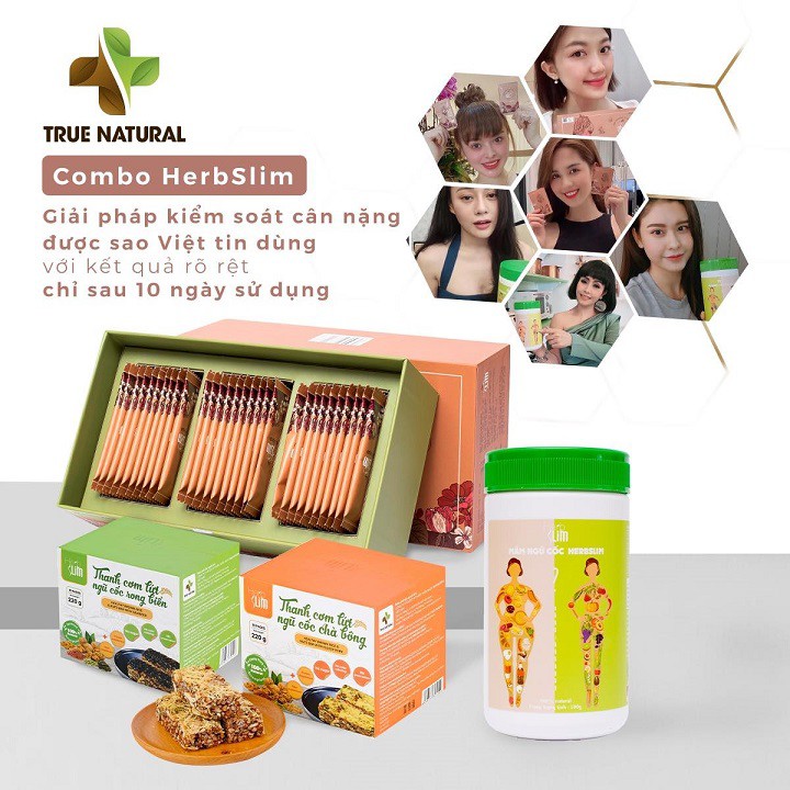 Thanh gạo lứt ngũ cốc Herbslim - Chà Bông và Rong Biển - Trấn Thành | BigBuy360 - bigbuy360.vn