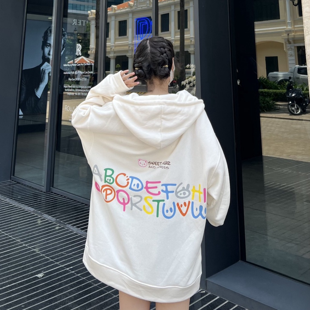 Áo Khoác Hoodie Zip SWD AND HOMMIES Form Rộng Vải Nỉ Bông Tay Dài Phong Cách Ulzzang Nam Nữ Unisex (Ảnh Thật/ Có Sẵn)