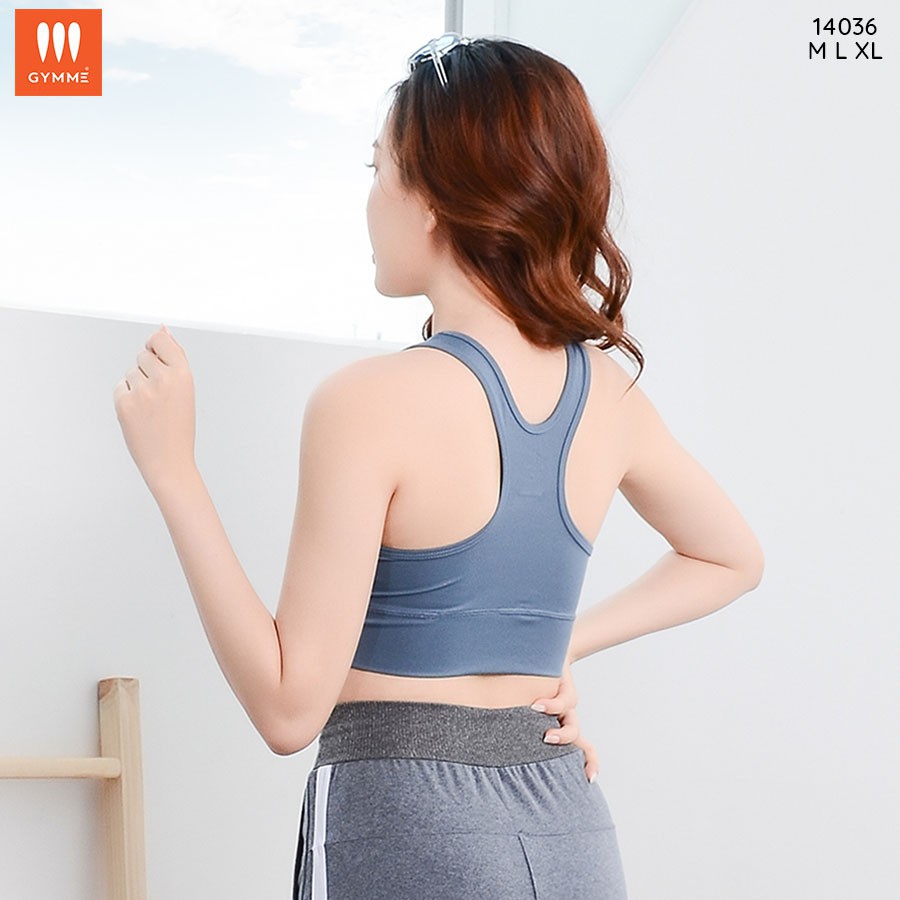 GYMME Áo tập gym nữ, yoga, aerobic croptop thể thao sport bra - 14036