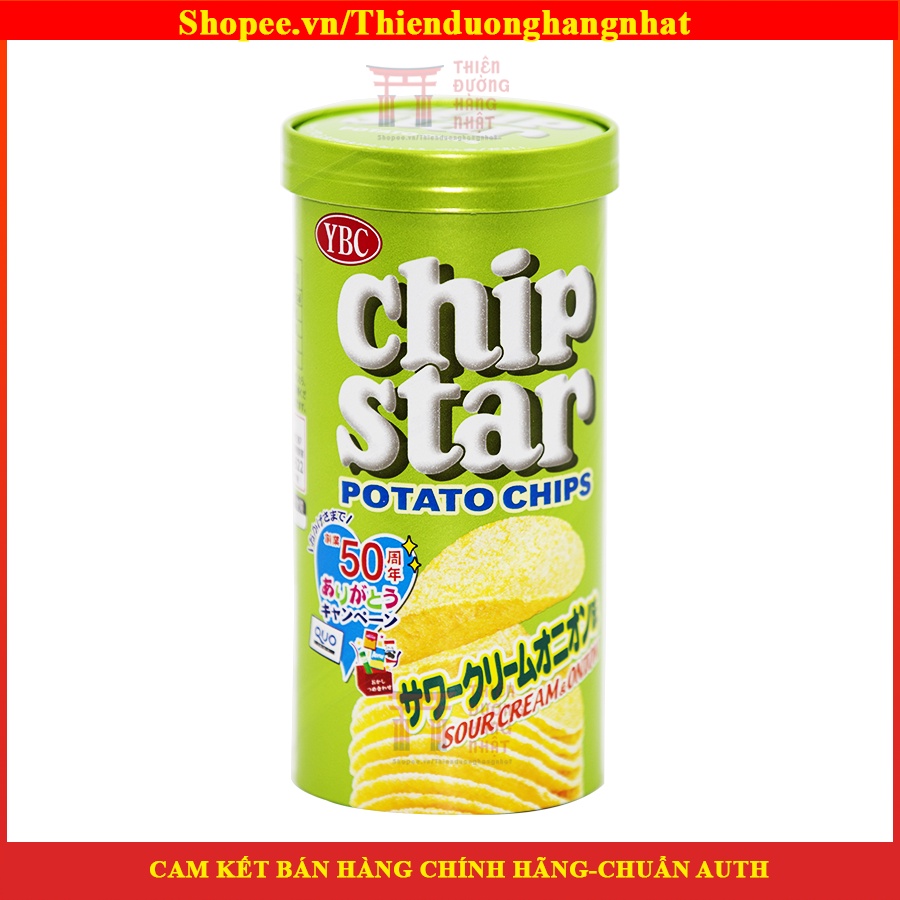 Snack khoai tây YBC Chip Star Nhật Bản ăn vặt cho bé đủ vị