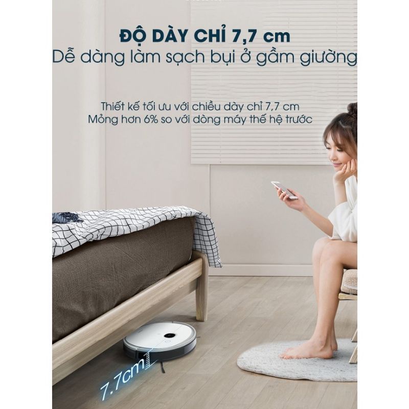 [Mã ELHASALE1TR giảm 5% đơn 3TR] Ecovacs Deebot N5 POWER( DJ65) robot hút bụi - Hàng chính hãng fullbox ( như mới )