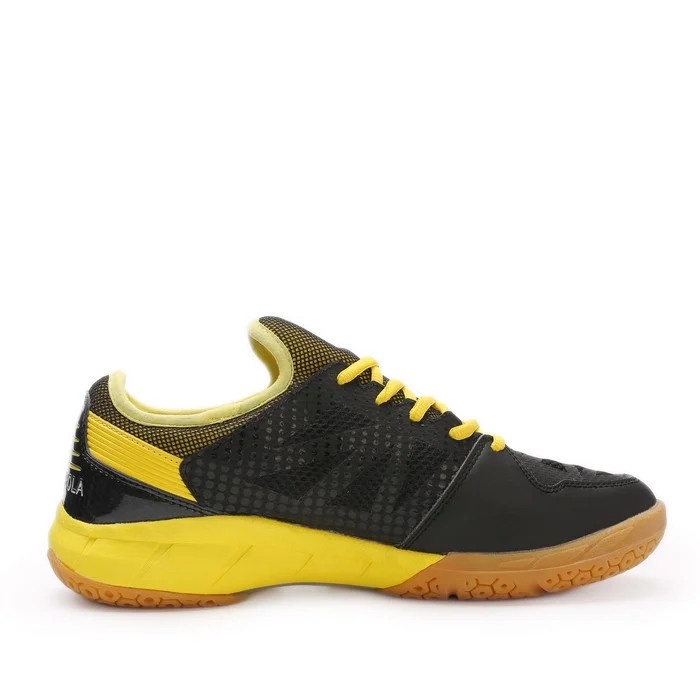Giày cầu lông JOGARBOLA mẫu mới dành cho nam màu đen vàng