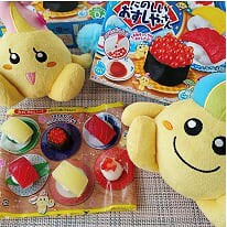 Combo 3 hộp kẹo Popin Cookin đồ chơi sáng tạo ăn được : Sushi + 2 hộp kẹo tự chọn chính hãng