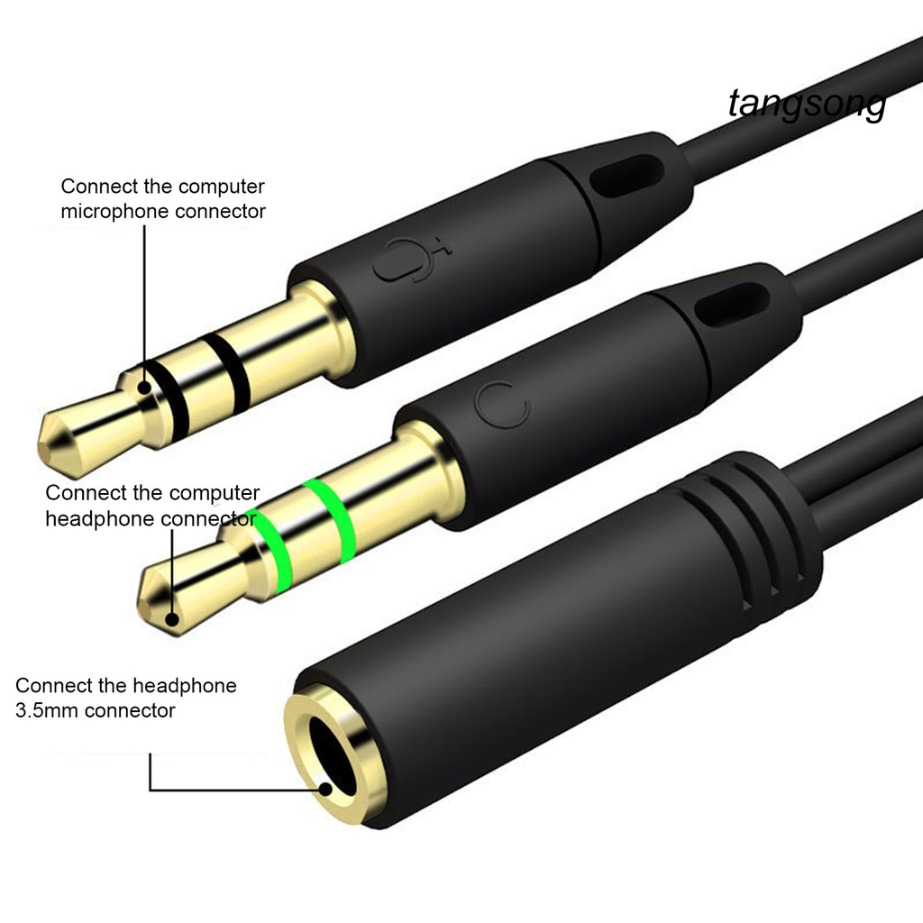 Dây Cáp Chia 2 Cổng Âm Thanh 3.5mm