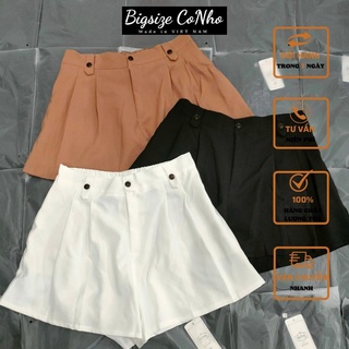 Quần đùi bigsize nữ , quần đùi kiểu ngoại cỡ 58-95kg QDM