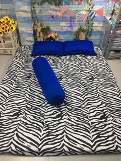 MẪU MỚI- TRỌN BỘ DRAP THUN VẰN PHỐI MÀU (4 MÓN)