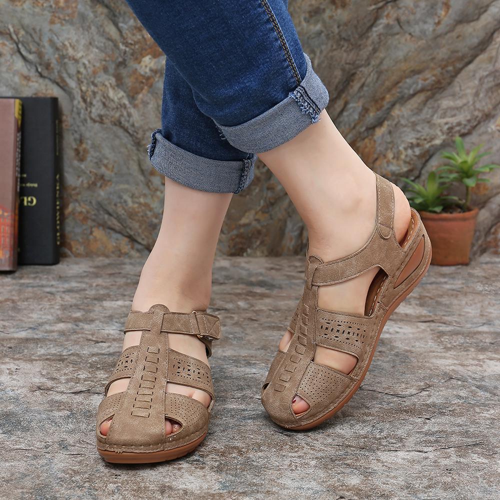 Giày sandal đế xuồng thời trang cho nữ