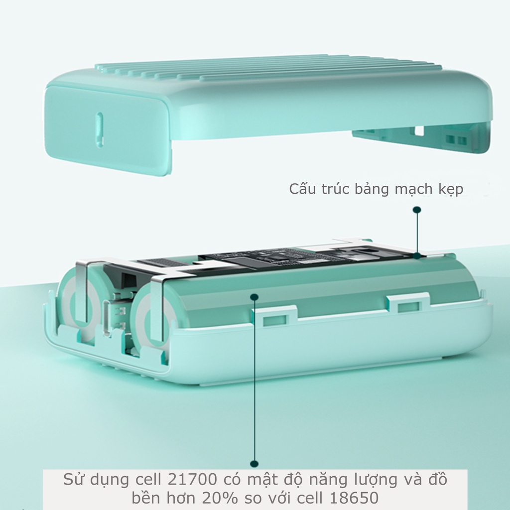 Sạc dự phòng Zendure Power Bank Supermini 10000mAh USB-C 20W PD; Zen+2.0