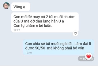 TÚI CHƯỜM MUỐI NGẢI CỨU