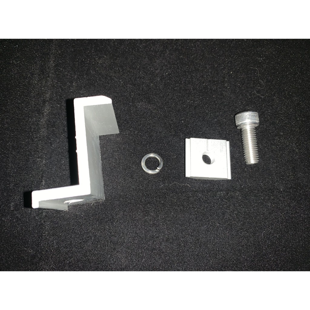 Bát kẹp biên bìa tấm pin mặt trời 35mm bao gồm ốc phụ kiện điện mặt trời