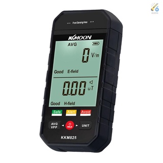 Máy kiểm tra bức xạ điện từ kkmoon kkm825 cầm tay màn hình lcd