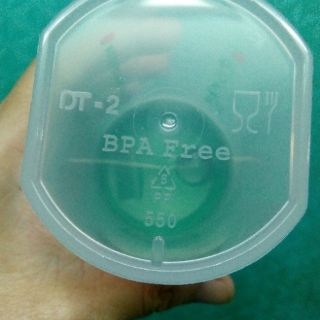 +Bình nước/bình pha Milo 550ml không chứa chất BPA.