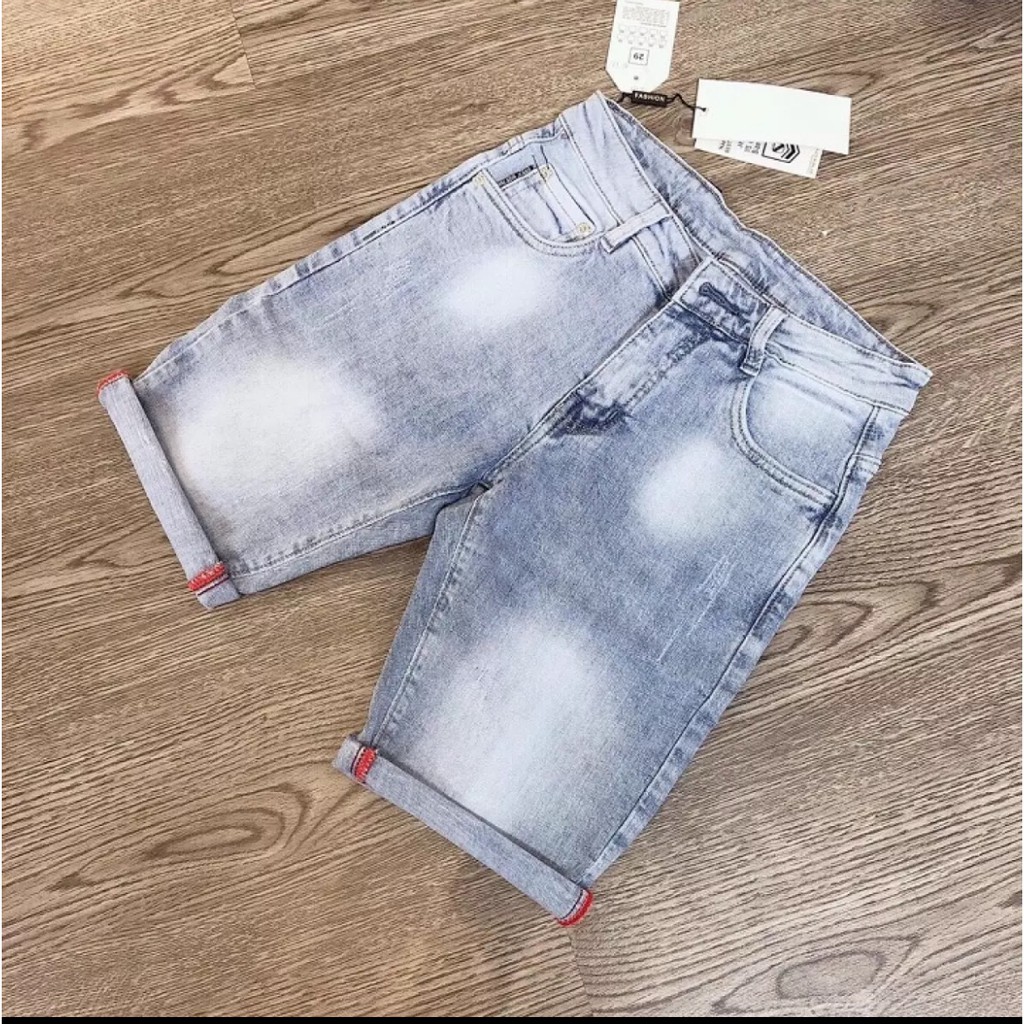 Quần Short , Quần Sọt Jean Nam Clend Fashion Chất Liệu Demin Co giãn Thoáng Mát Thời Trang Cao Cấp QA9