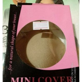 Miếng dán núm ,che đâu ngực , vải dán 2 màu đen,da