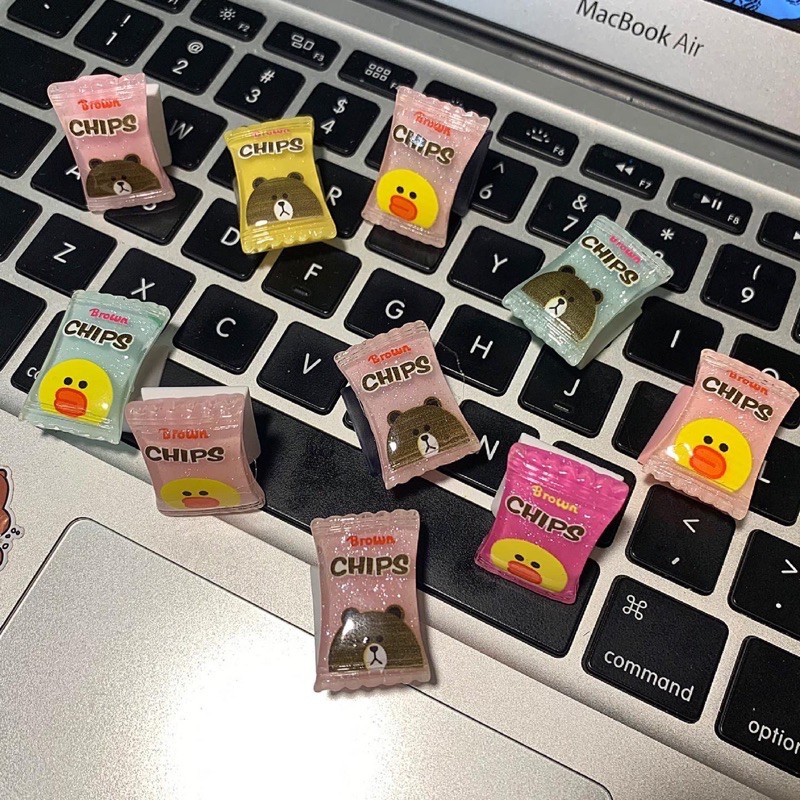 kẹo chips keycap handmade